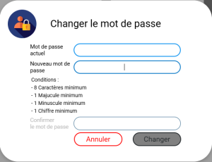 Figure n°2 : Pop-up Changer MDP Figure n°2 : Pop-up Changer MDP