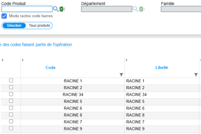 Figure n°21 : Tableau en Racine Figure n°21 : Tableau en Racine