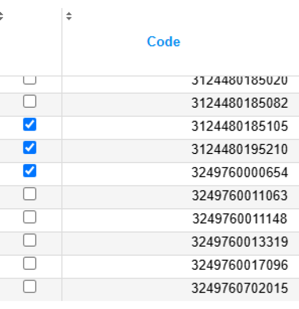Figure n°23 : Tableau avec code à retirer Figure n°23 : Tableau avec code à retirer